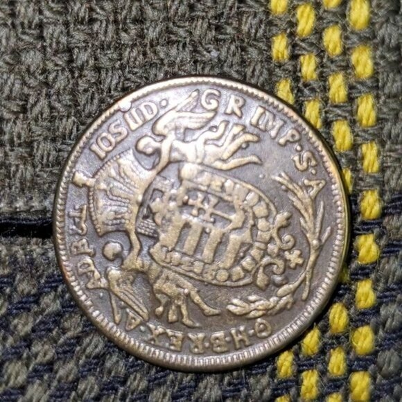 Jones New York 100% Wool Sz. 10‎ Army Green & Gold Buttoned Lined Blazer - Picture 7 of 12